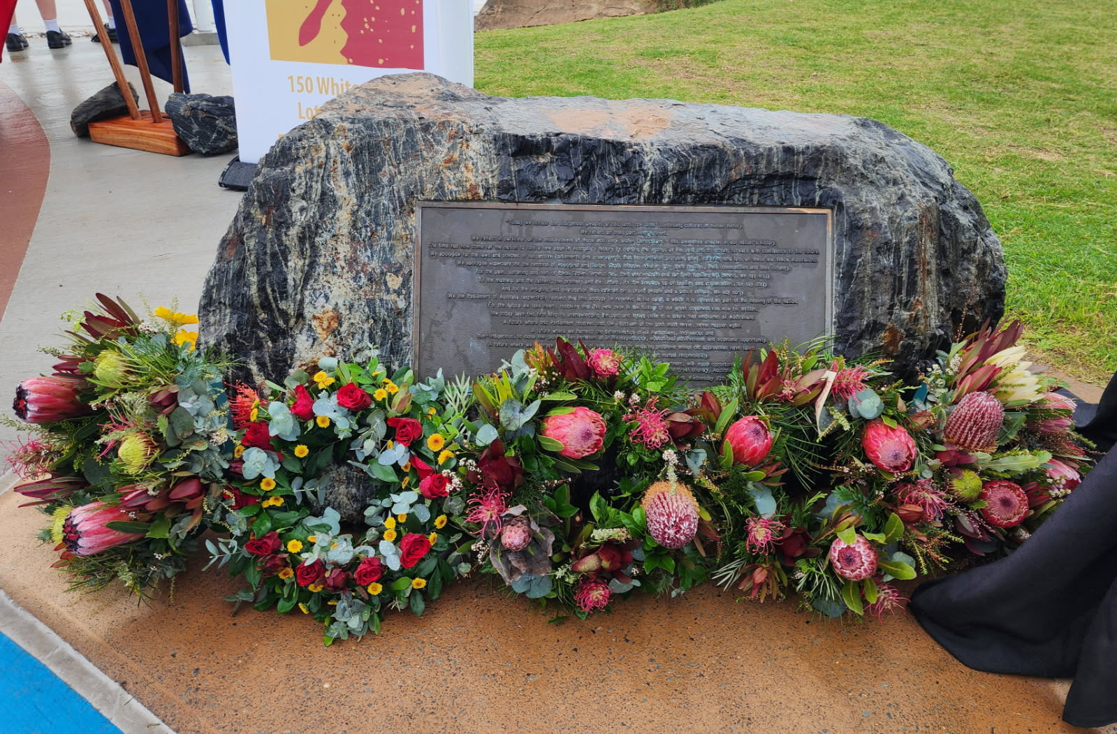 Wreath And Plaques