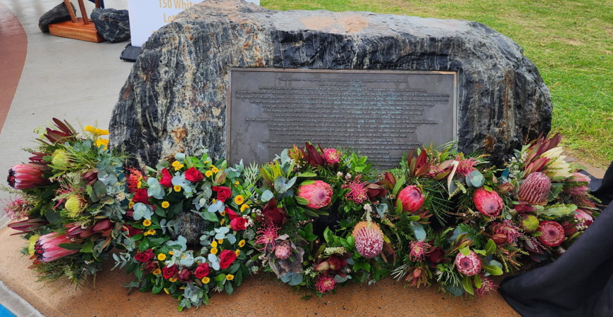 Wreath And Plaques